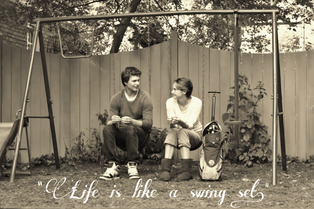 Life is like a swing&nbsp;set